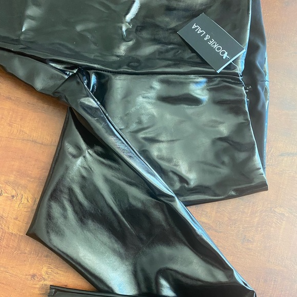 OOKIE & LALA FAUX PATENT LEATHER - Picture 4 of 8